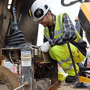 Working with the construction industry to deliver cleaner air