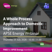 APSE Energy Webinar – A whole‑process approach to domestic improvement