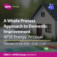 APSE Energy Webinar – A whole‑process approach to domestic improvement